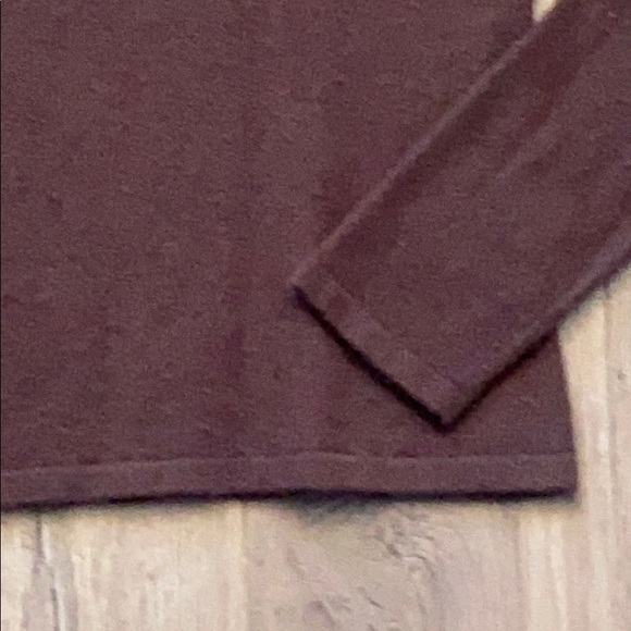 Lands' End Women's Brown Cashmere Crewneck Sweater - Picture 4 of 5